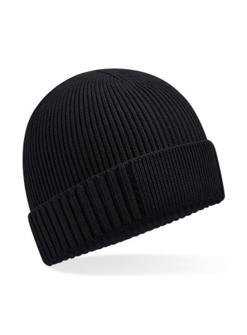 Beechfield Organic Cotton Engineered Patch Beanie 2