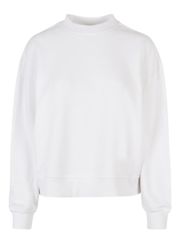Build Your Brand Women’s Oversized Crew Neck Sweatshirt