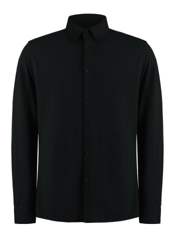 Kustom Kit Long Sleeve Superwash® 60° Piqué Shirt (Tailored Fit) 2