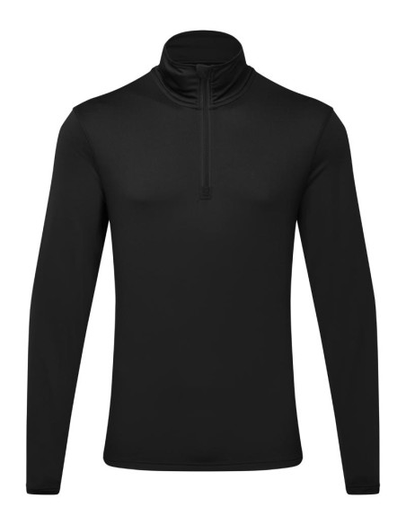 TriDri® Recycled Long Sleeve Brushed Back ¼ Zip Top