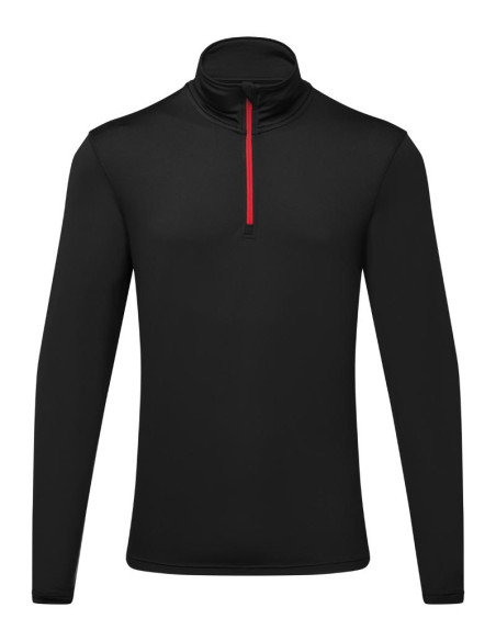 TriDri® Recycled Long Sleeve Brushed Back ¼ Zip Top