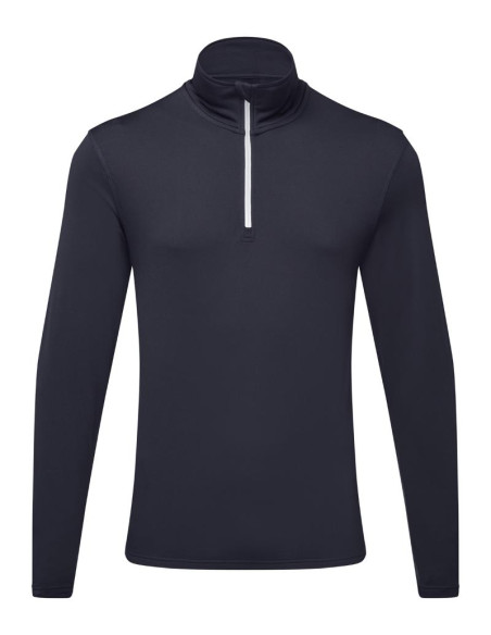 TriDri® Recycled Long Sleeve Brushed Back ¼ Zip Top