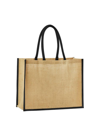 Westford Mill Natural Starched Jute Classic Shopper 2
