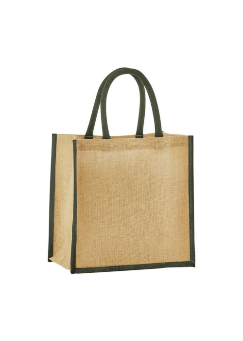 Westford Mill Natural starched jute mini gift bag