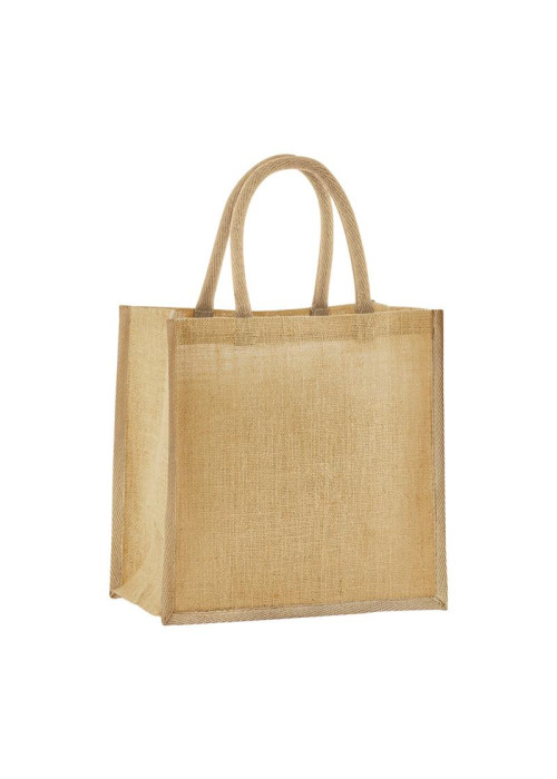 Westford Mill Natural starched jute mini gift bag