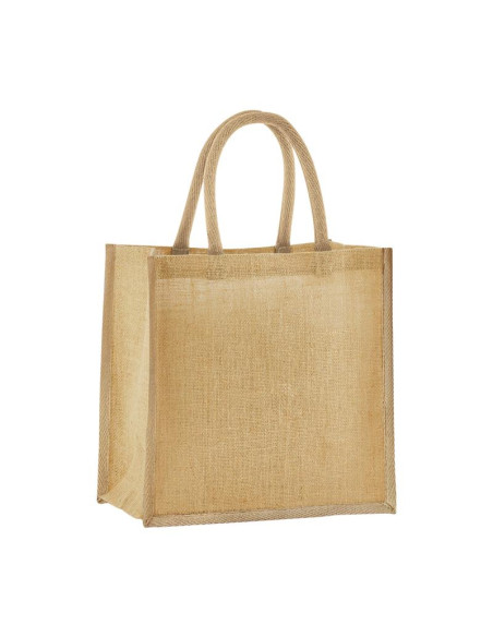 Westford Mill Natural starched jute mini gift bag