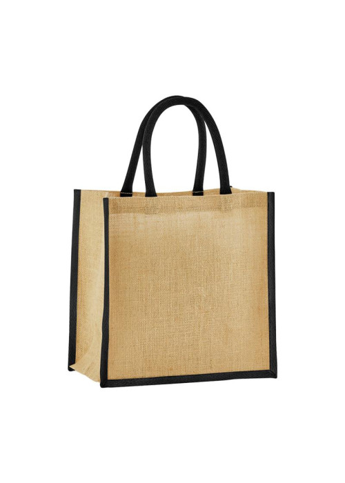 Westford Mill Natural starched jute mini gift bag