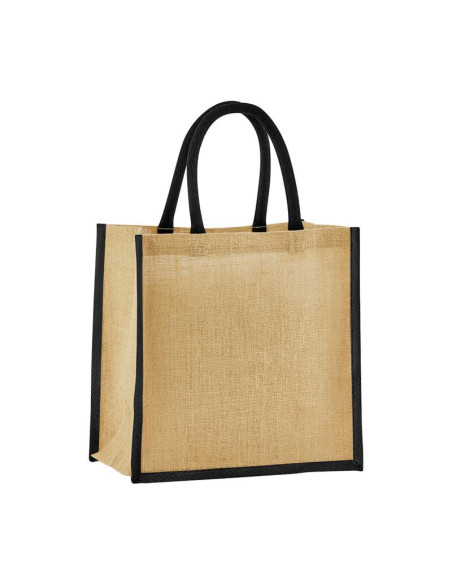 Westford Mill Natural starched jute mini gift bag