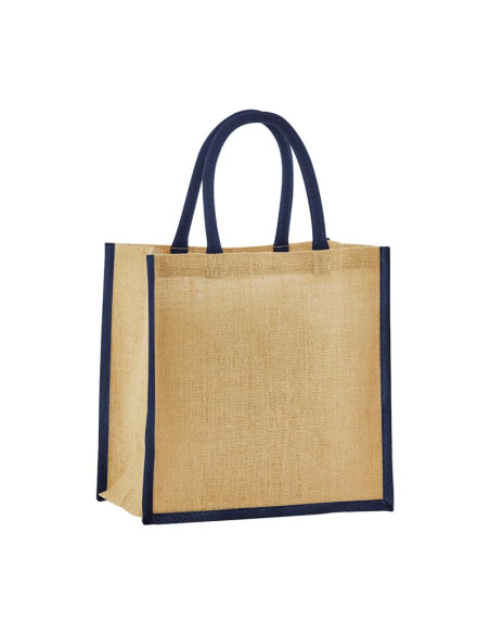Westford Mill Natural starched jute mini gift bag