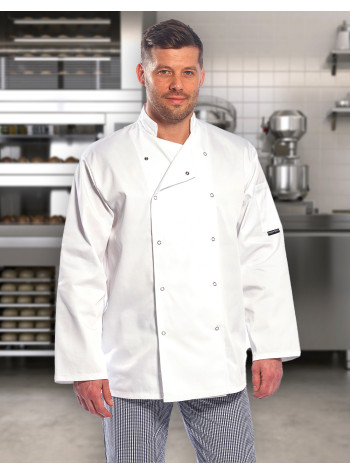 Portwest Suffolk Chefs Jacket L/S