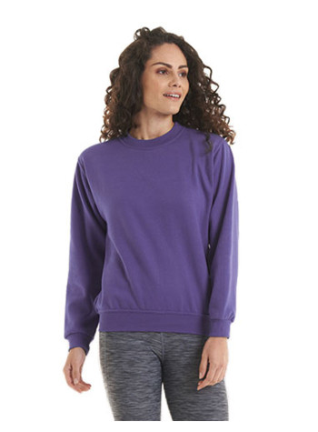Uneek Ladies Deluxe Crew Neck Sweatshirt