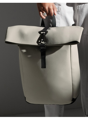 Bagbase Matte PU Rolltop Backpack