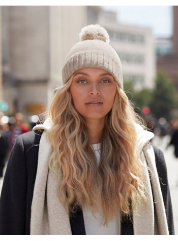 Beechfield Knitted Scarf & Beanie Gift Set