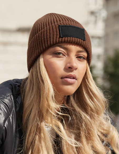 Beechfield Fashion Patch Beanie