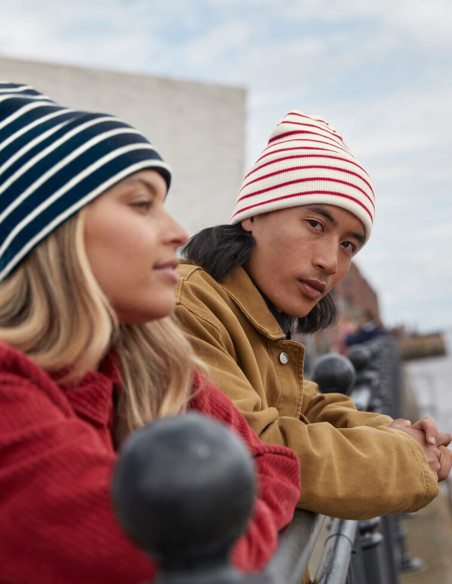 Beechfield Original Deep-Cuffed Striped Beanie