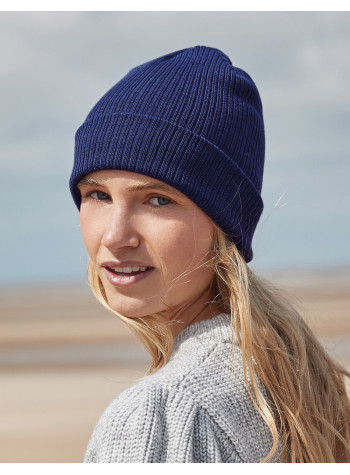 Beechfield Organic Cotton Fine Knit Beanie