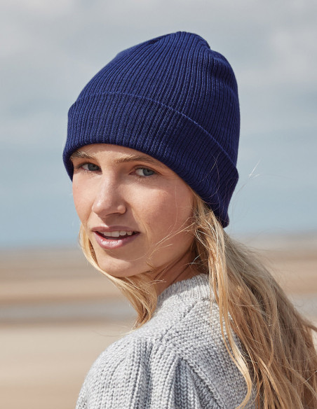 Beechfield Organic Cotton Fine Knit Beanie