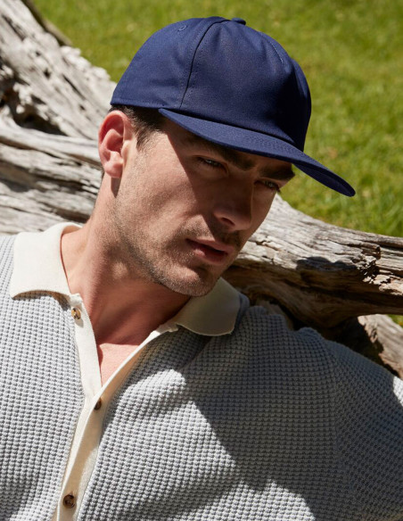 Beechfield Organic Cotton Unstructured 5-Panel Cap