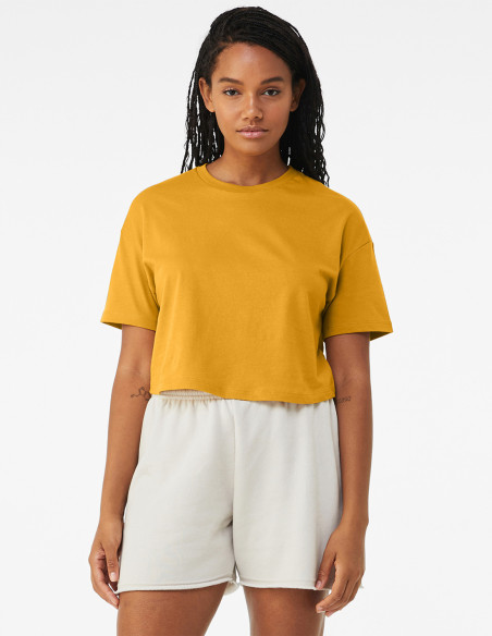 Bella+Canvas Women’s Jersey Crop Tee