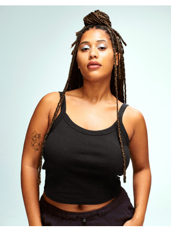 Bella+Canvas Women’s Micro Rib Spaghetti Strap Tank