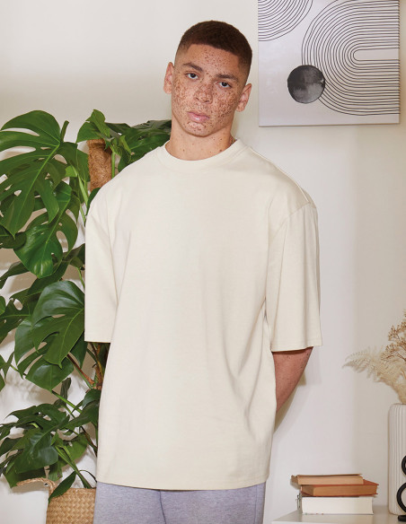 Build Your Brand Oversized Sleeve Tee