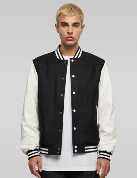 Build Your Brand Old School College Jacket