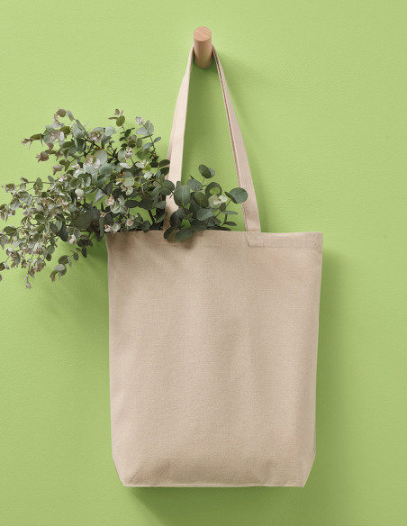 Nutshell® Recycled Premium Canvas ‘Flat Base’ Shopper