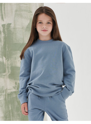 SF Minni Kids Sustainable Fashion Curved Hem Sweatshirt
