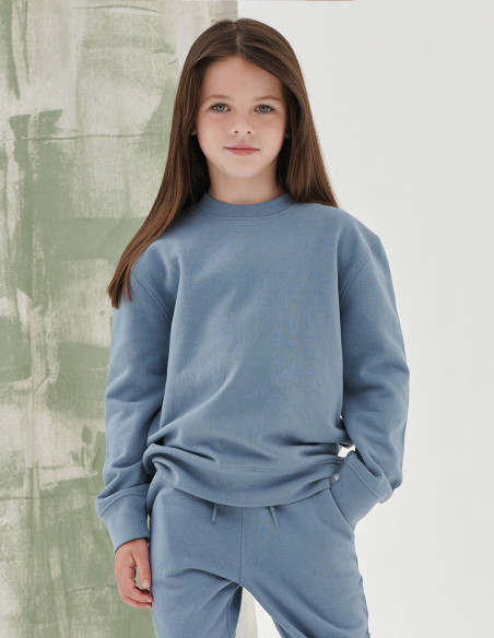 SF Minni Kids Sustainable Fashion Curved Hem Sweatshirt