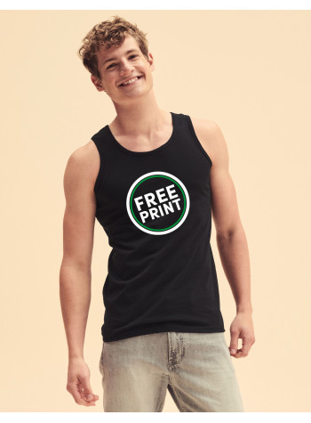 A bundle containing 50 Fruit Of The Loom Valueweight Athletic Vests with FREE PRINTING and FREE DELIVERY included. 2