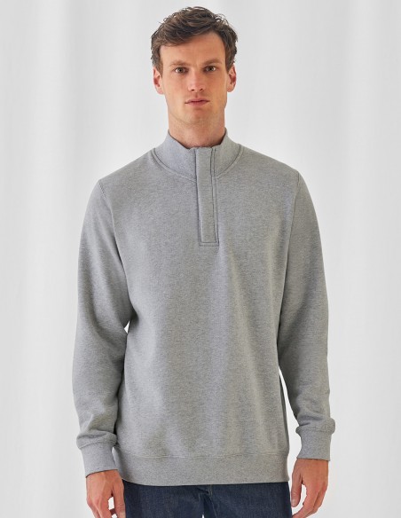 B&C ID.004 ¼ Zip Sweatshirt