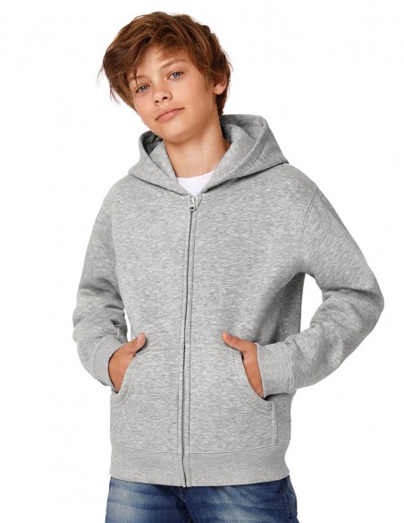B&C Hooded Full-Zip /kids