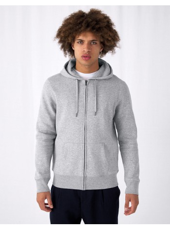B&C King Zipped Hoodie