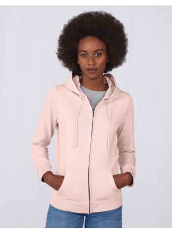 B&C Organic Zipped Hoodie /women
