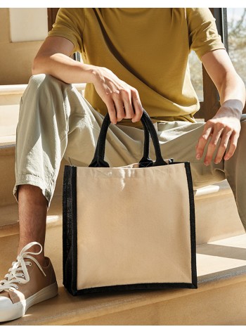 Westford Mill Printers Midi Jute Tote