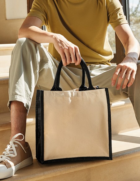 Westford Mill Printers Midi Jute Tote