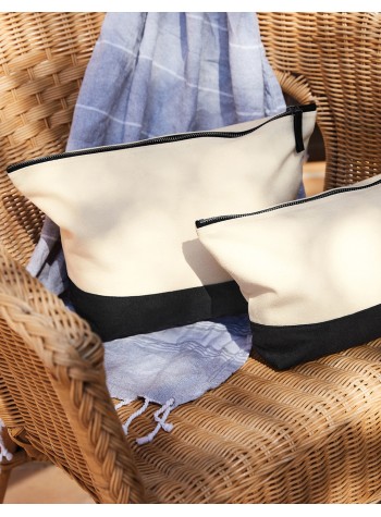 Westford Mill Dipped Base Canvas Accessory Bag