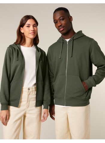 Stanley/Stella Mixer Mid-Light Unisex Zip-Thru Hoodie (STSU205)