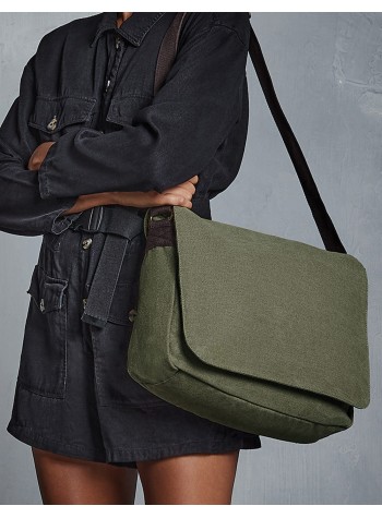 Quadra Vintage Canvas Despatch Bag