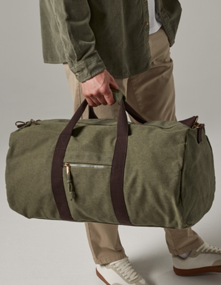 Quadra Vintage Canvas Holdall