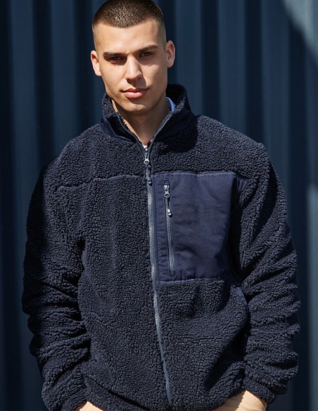 Front Row Recycled Sherpa Fleece