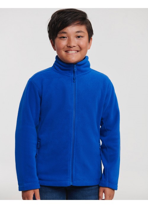 Russell Collection Kids Full-Zip Outdoor Fleece