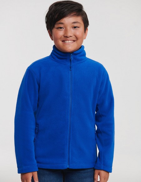 Russell Collection Kids Full-Zip Outdoor Fleece