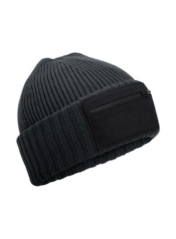 Beechfield Zip Patch Beanie 2