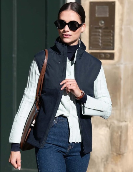 Nimbus Highland Yoke Unisex Fleece Vest