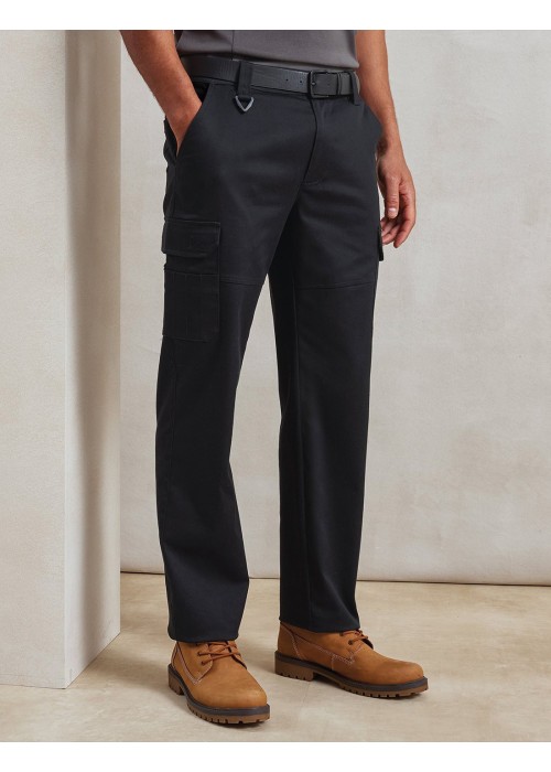 Premier Stretchchecker Work Cargo Trousers