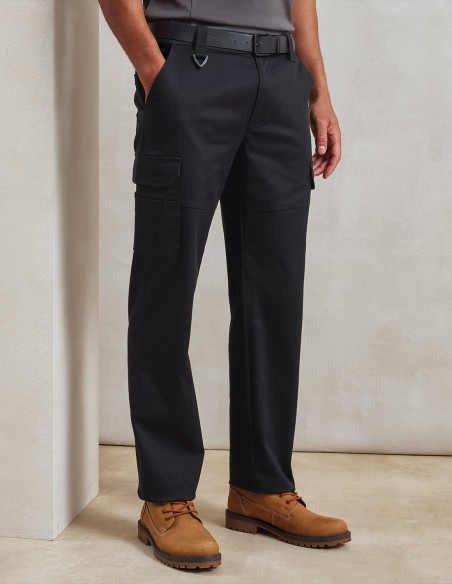 Premier Stretchchecker Work Cargo Trousers
