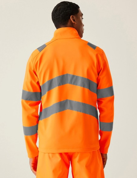 Regatta Hi-Vis Pro Contract Ablaze 2-Layer Softshell