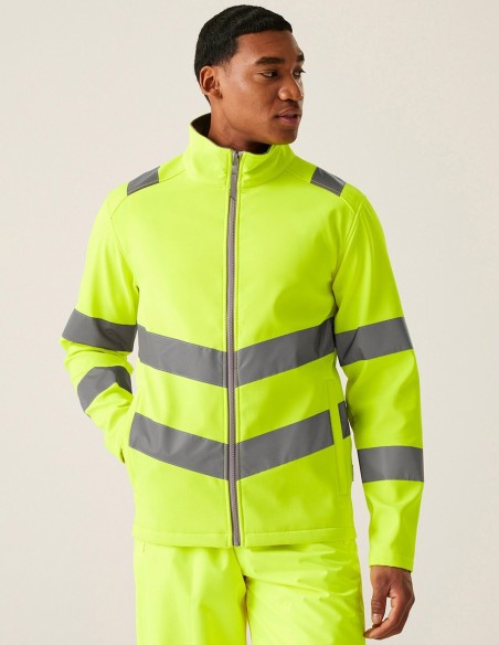 Regatta Hi-Vis Pro Contract Ablaze 2-Layer Softshell