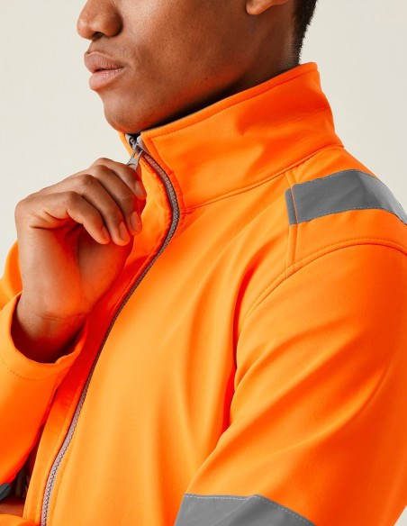 Regatta Hi-Vis Pro Contract Ablaze 2-Layer Softshell